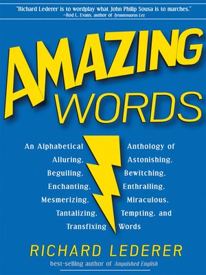 cover image of Amazing Words